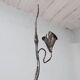 Brutalist floor lamp sculpture by Salvino Marsura, Italy 1970s
