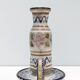Candle holder with handle and vintage '80 cup in glazed ceramic. Signed Vilá Clara. In perfect condition.
