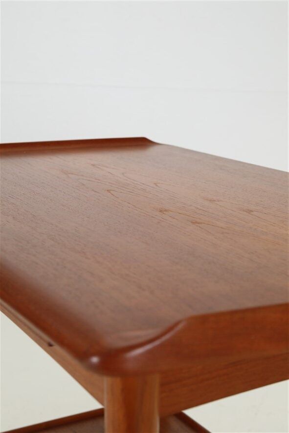 Mogens Hansen teak serving trolley with tray / Mid Century / Danish Modern Design / 1960s