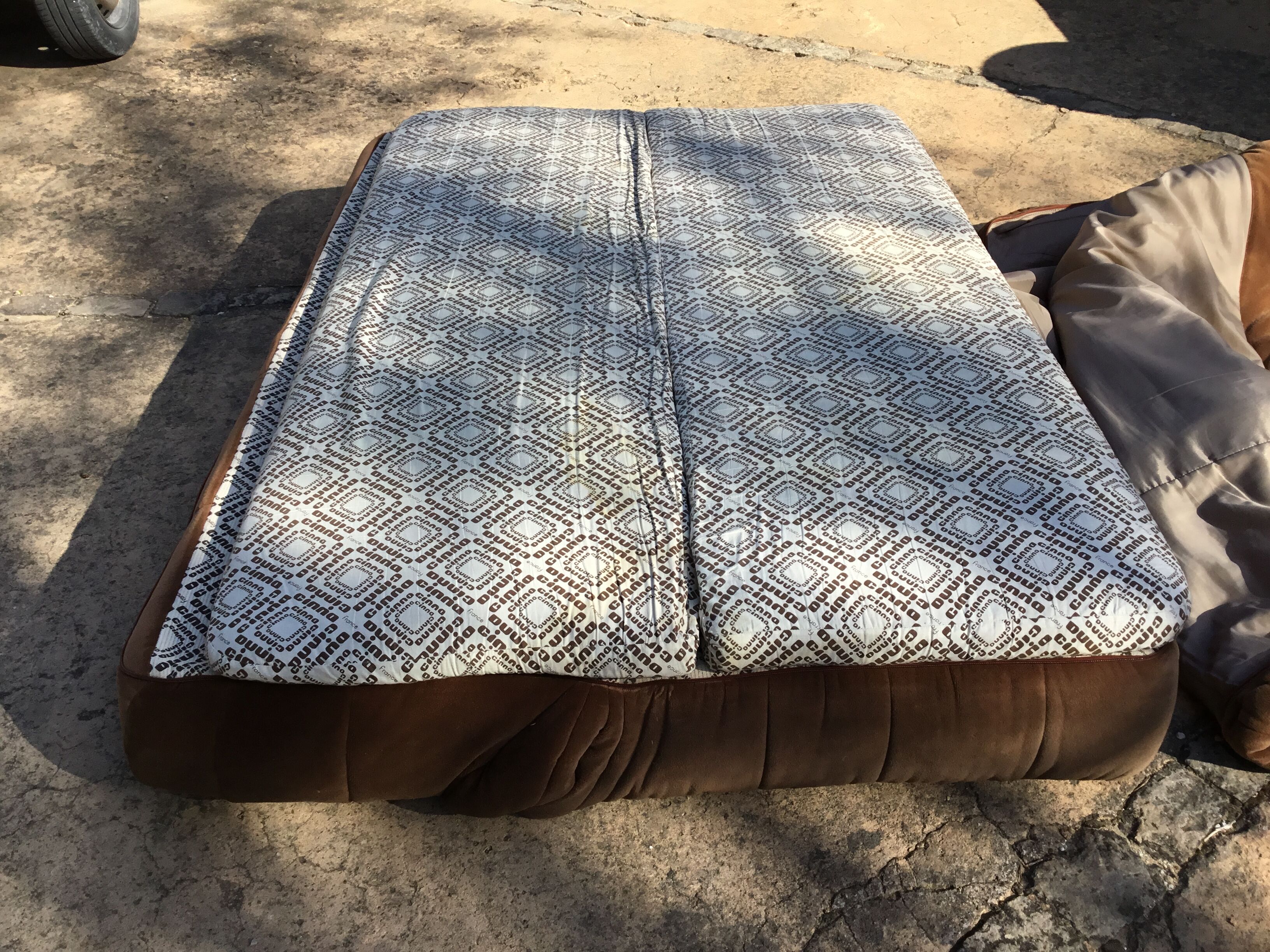 Sofa clic clac cinna / line roset. gao model by jean claude laloy 1980