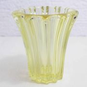 Vase Art Deco Pierre D'Avesn jaune