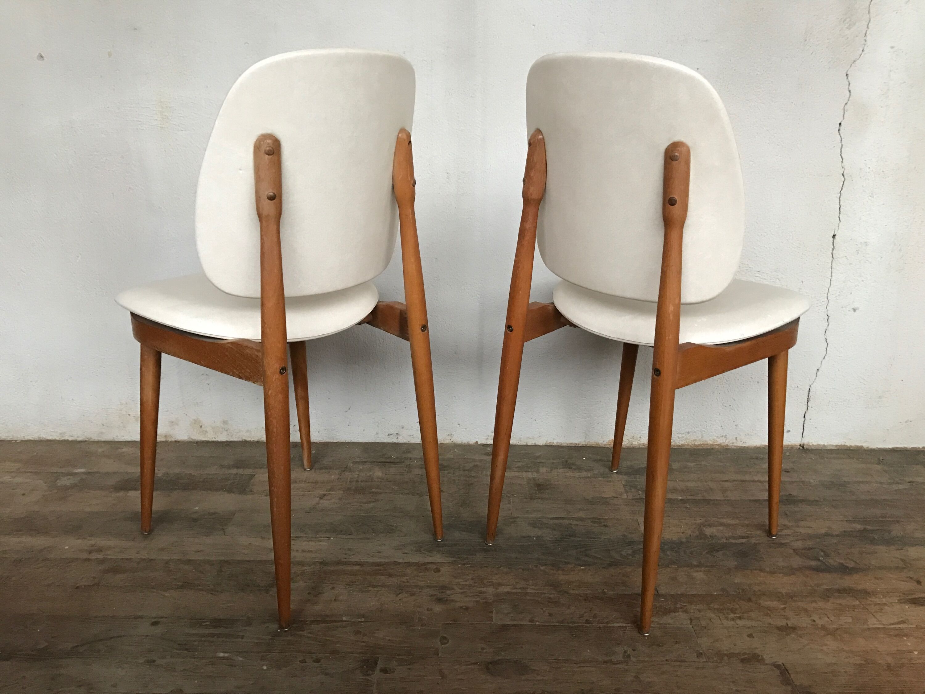 4 chairs vintage baumann
