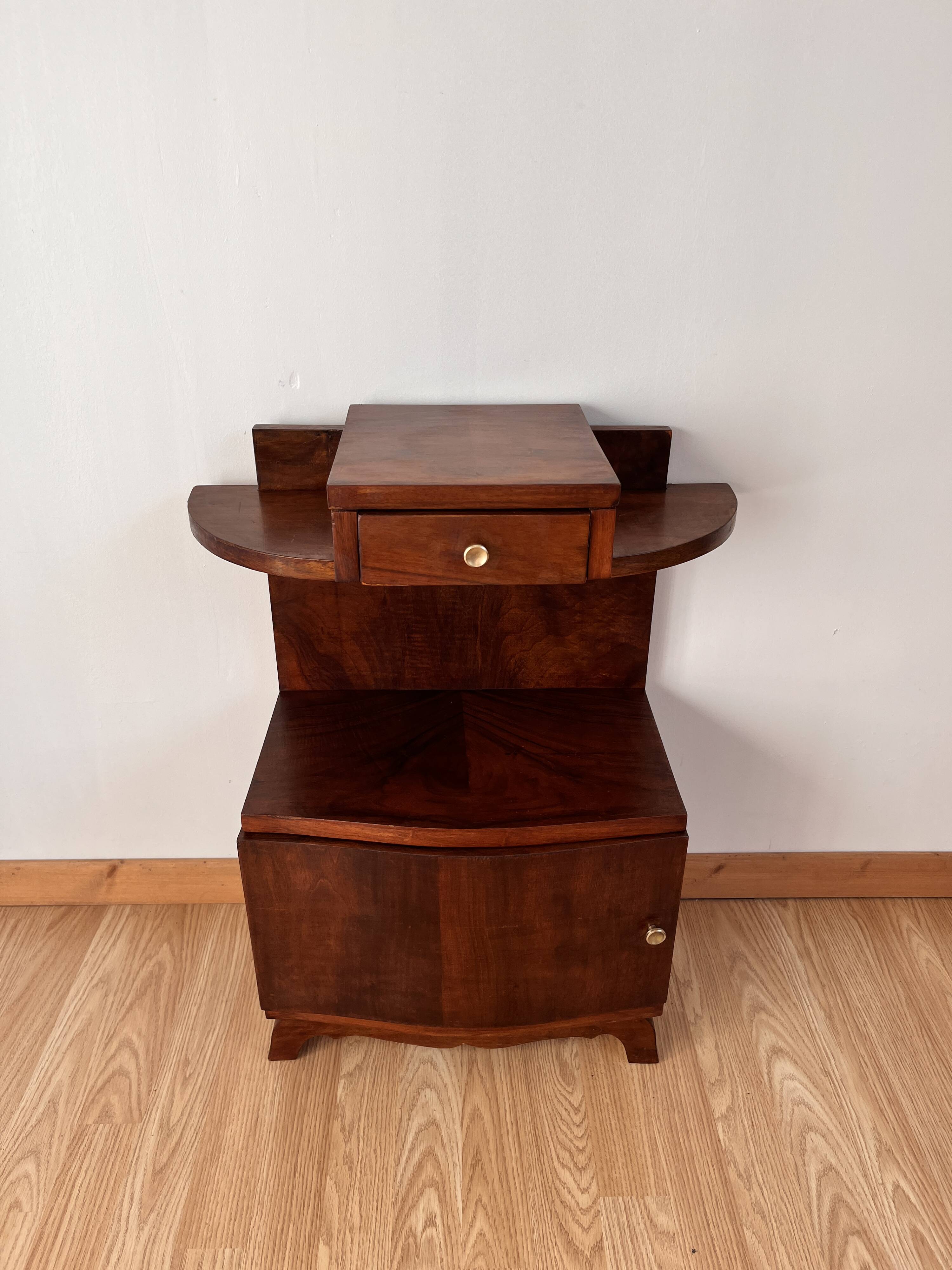 Art Deco bedside table