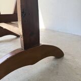 Table de vigneron en chêne, 1950