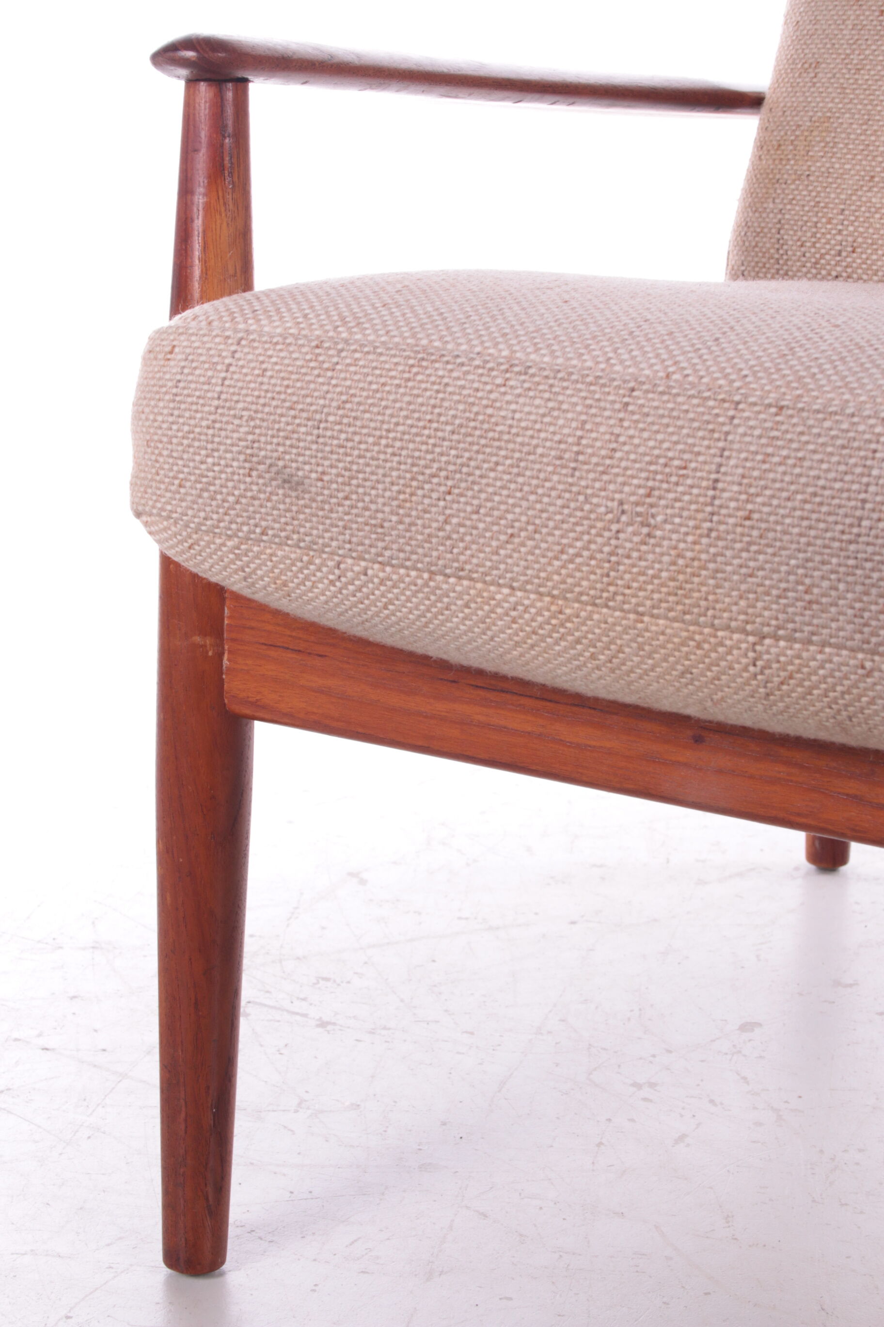 Original teak armchair design by Greta Jalk Model 118, Denmark