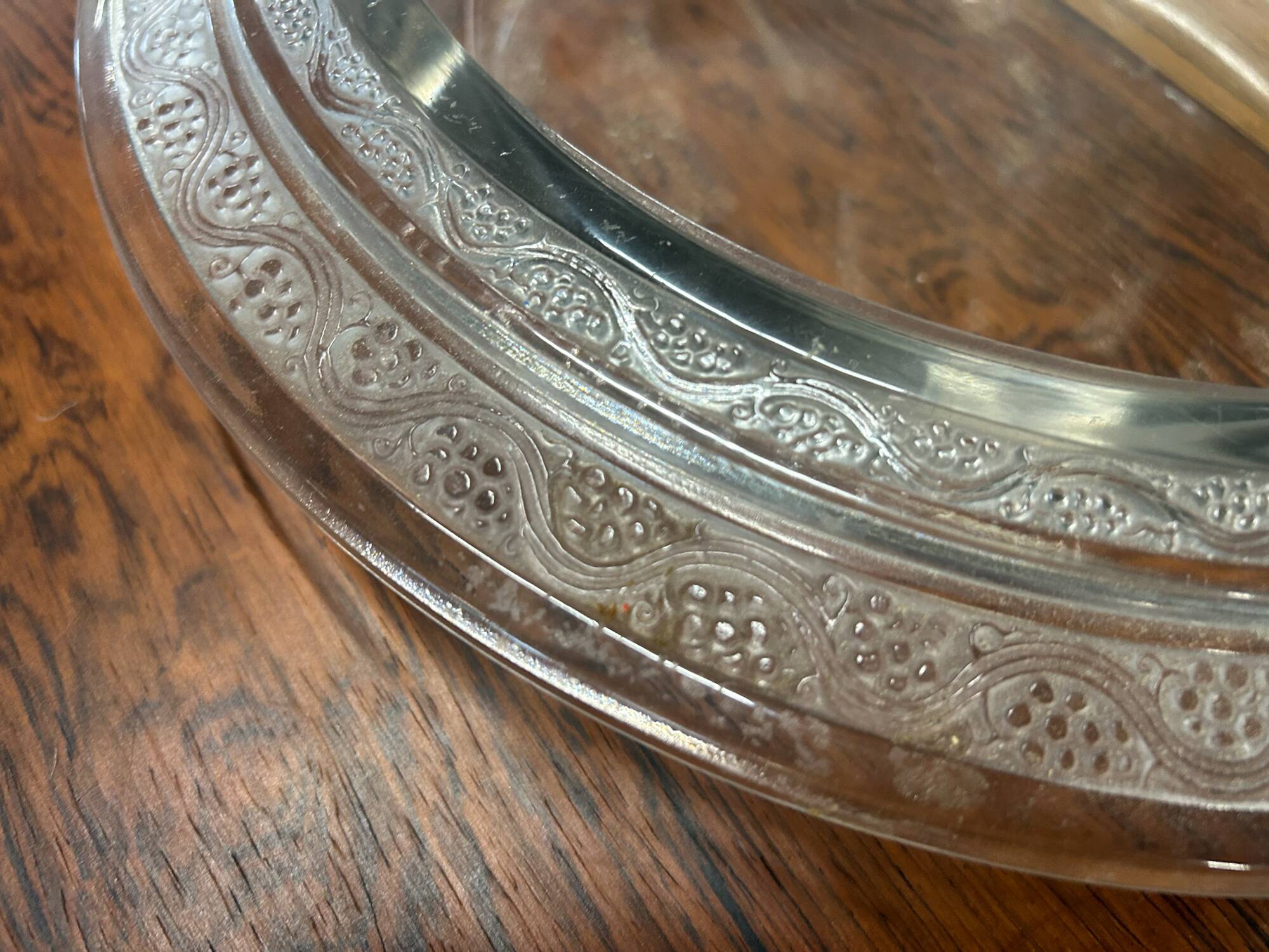 Lalique glass plate