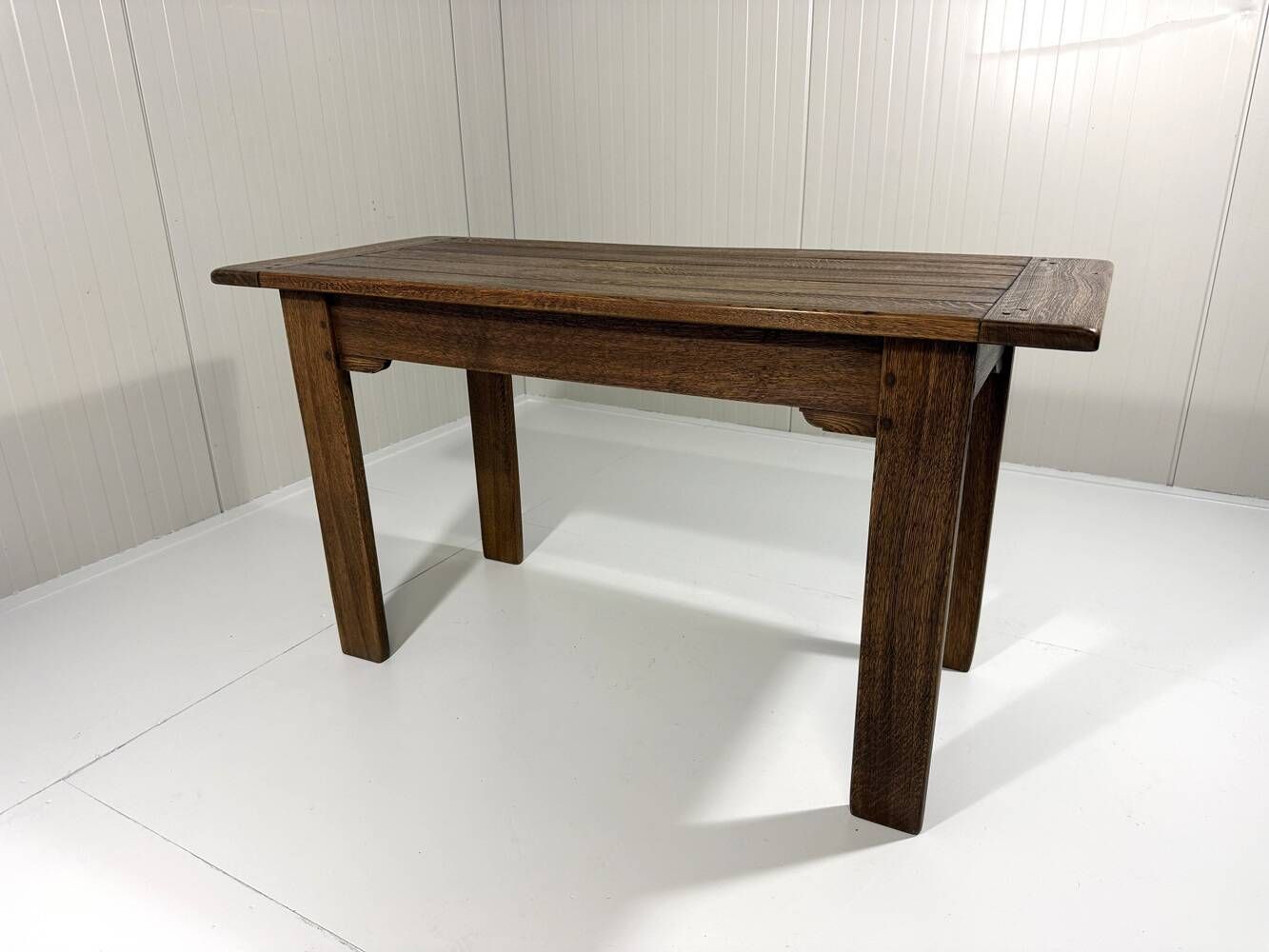 Rustic oak console table or desk 1960’s