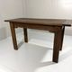 Rustic oak console table or desk 1960’s