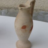 Vase amphora in vintage earth