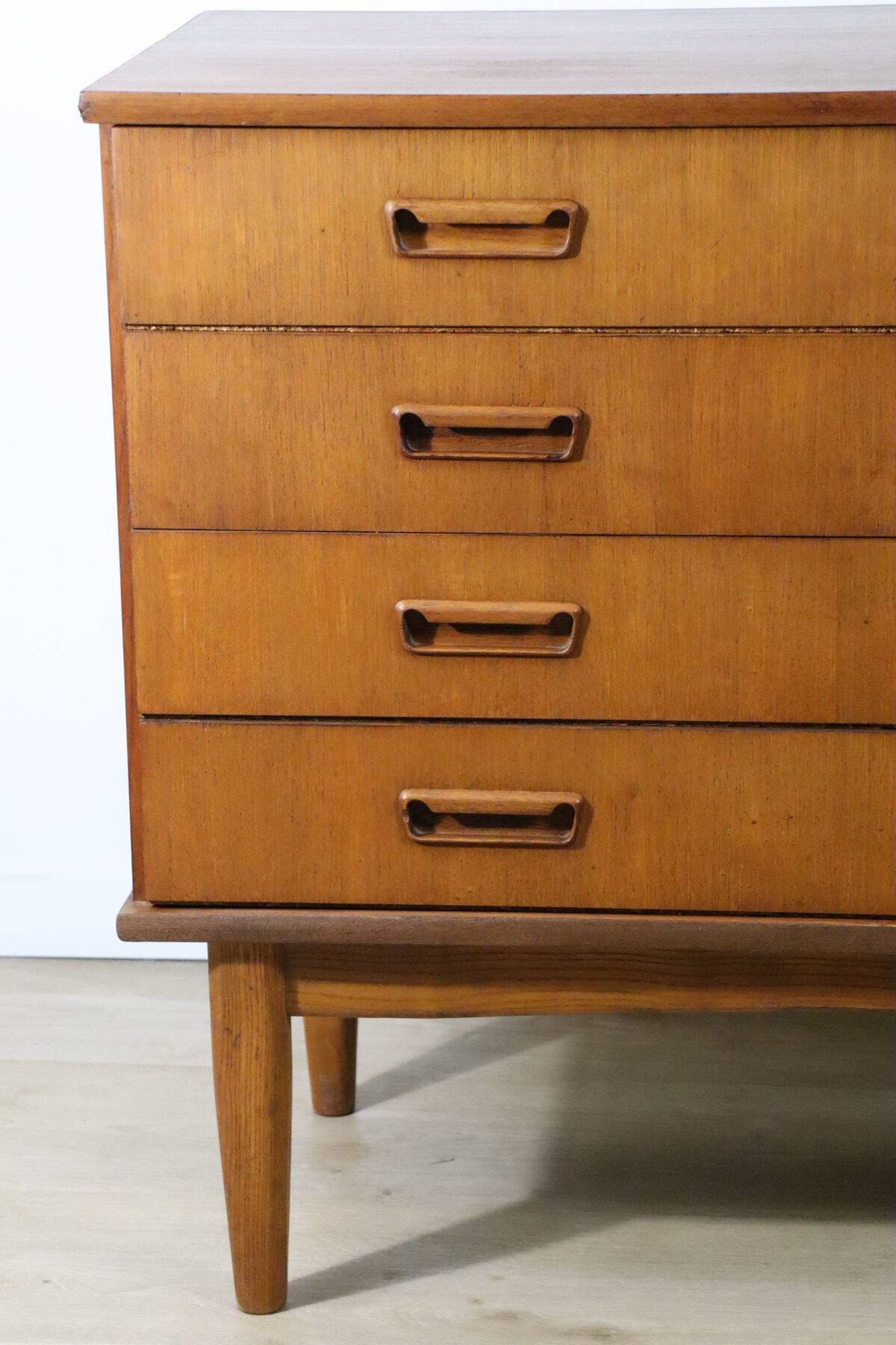 Scandinavian teak chest of drawers, 1960