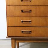Scandinavian teak chest of drawers, 1960