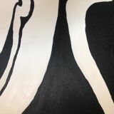 Abstract canvas the marbled