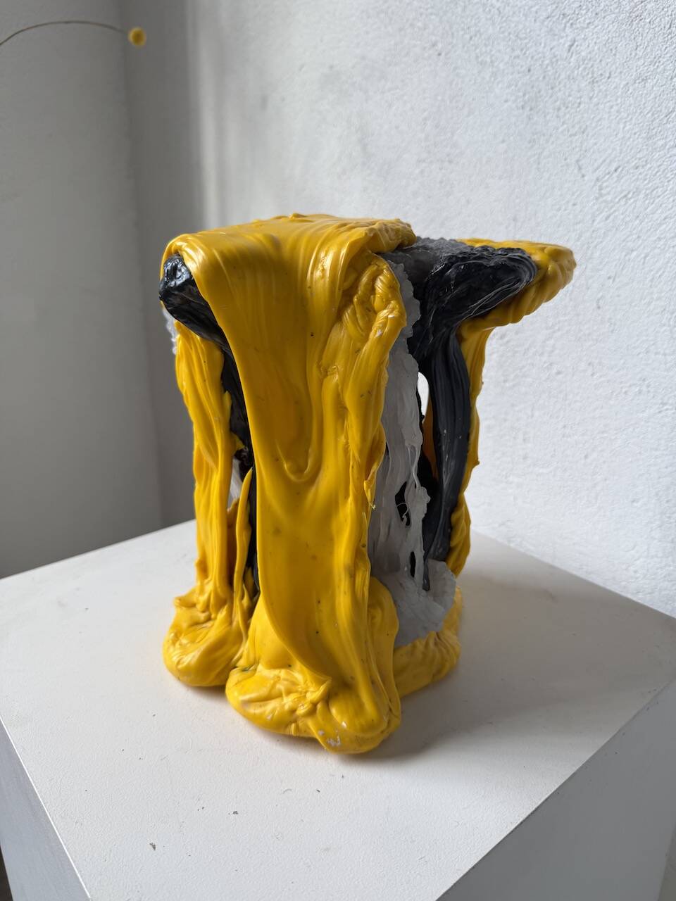 Resin fish sculpture