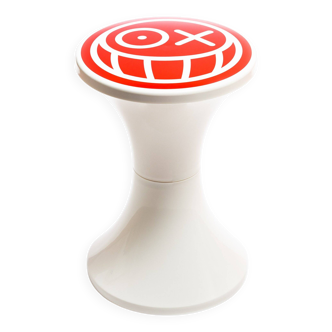 TamTam Limited Art Edition Stool by André Saraiva - Coconut