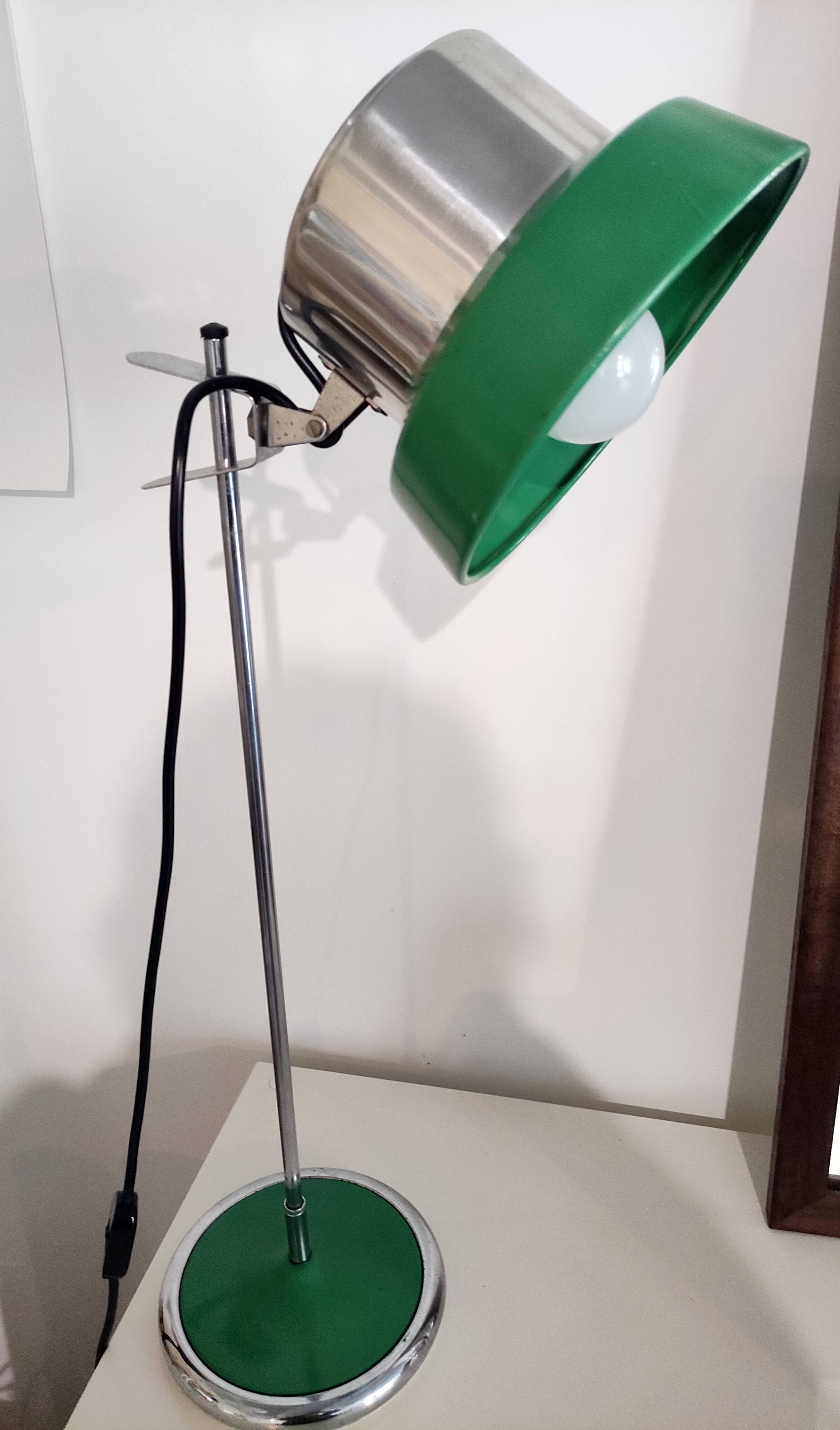 Industrial desk lamp