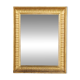 Antique Empire mirror in gilded wood, Italy, 19th century.