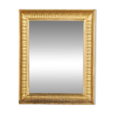 Miroir ancien Empire en bois doré Italie XIX siècle