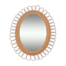 Mirror rattan Sun 45 x 36 cm