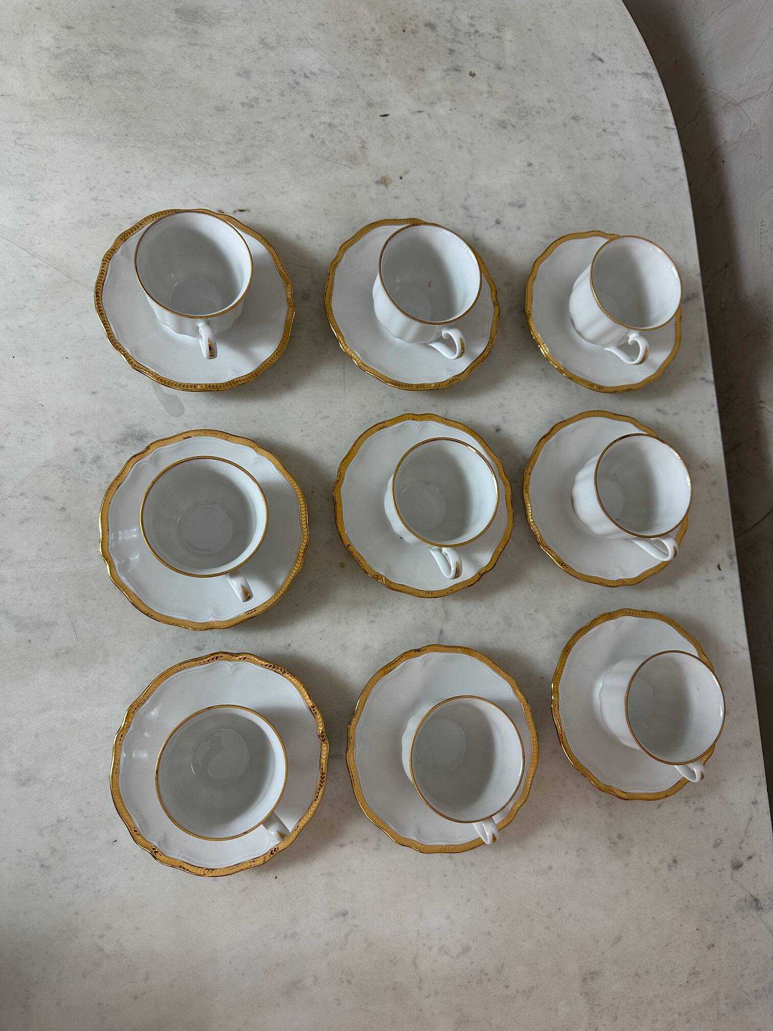 Porcelain coffee service