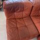 Modular vintage leather sofa Kimba Ligne Roset