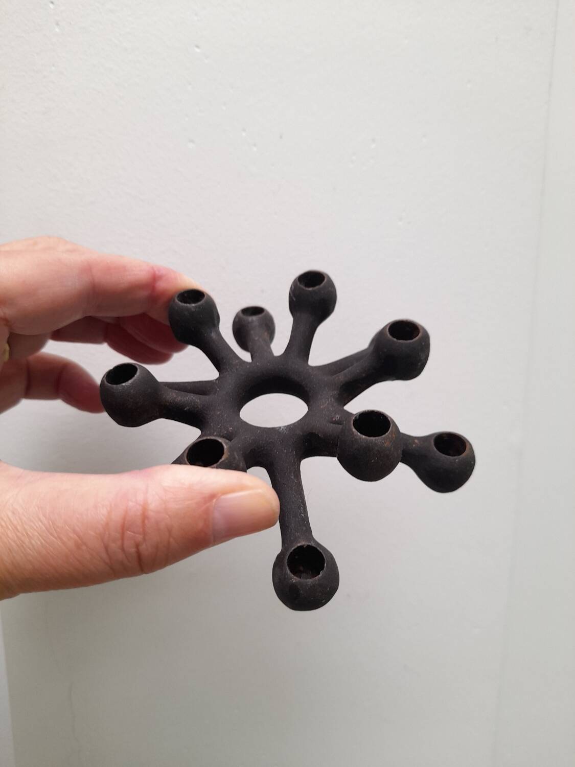 3 Spider candle holders by Jens Quistgaard dansk