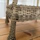 Rattan plant holder