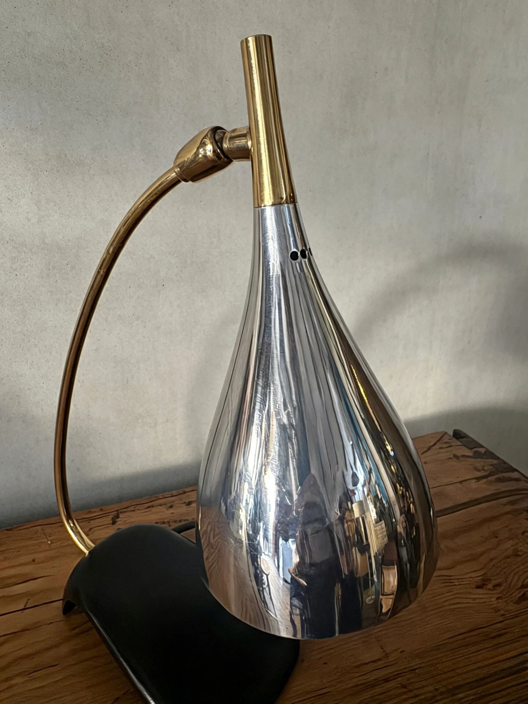 1950s Bauhaus table lamp by Gebrüder Cosack Germany