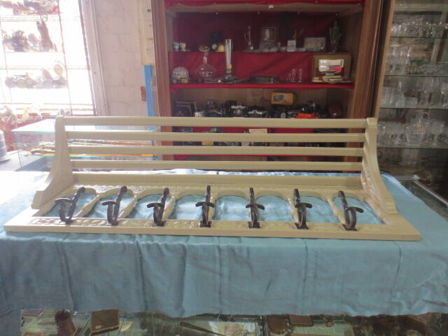 Coat rack wall hooks