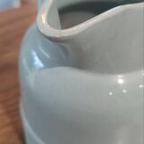 Art Deco Pichet Longwy, Celadon Green. 1930s-1940s.