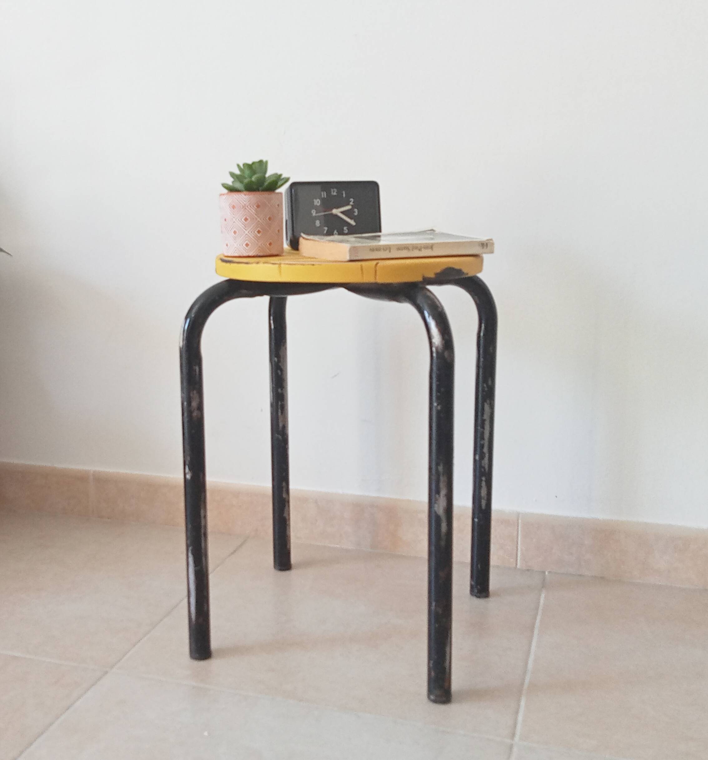Vintage industrial stool from the 60s/70s