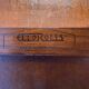 Serving trolley, rolling table, stamped ElloRolls from the 60s/70s