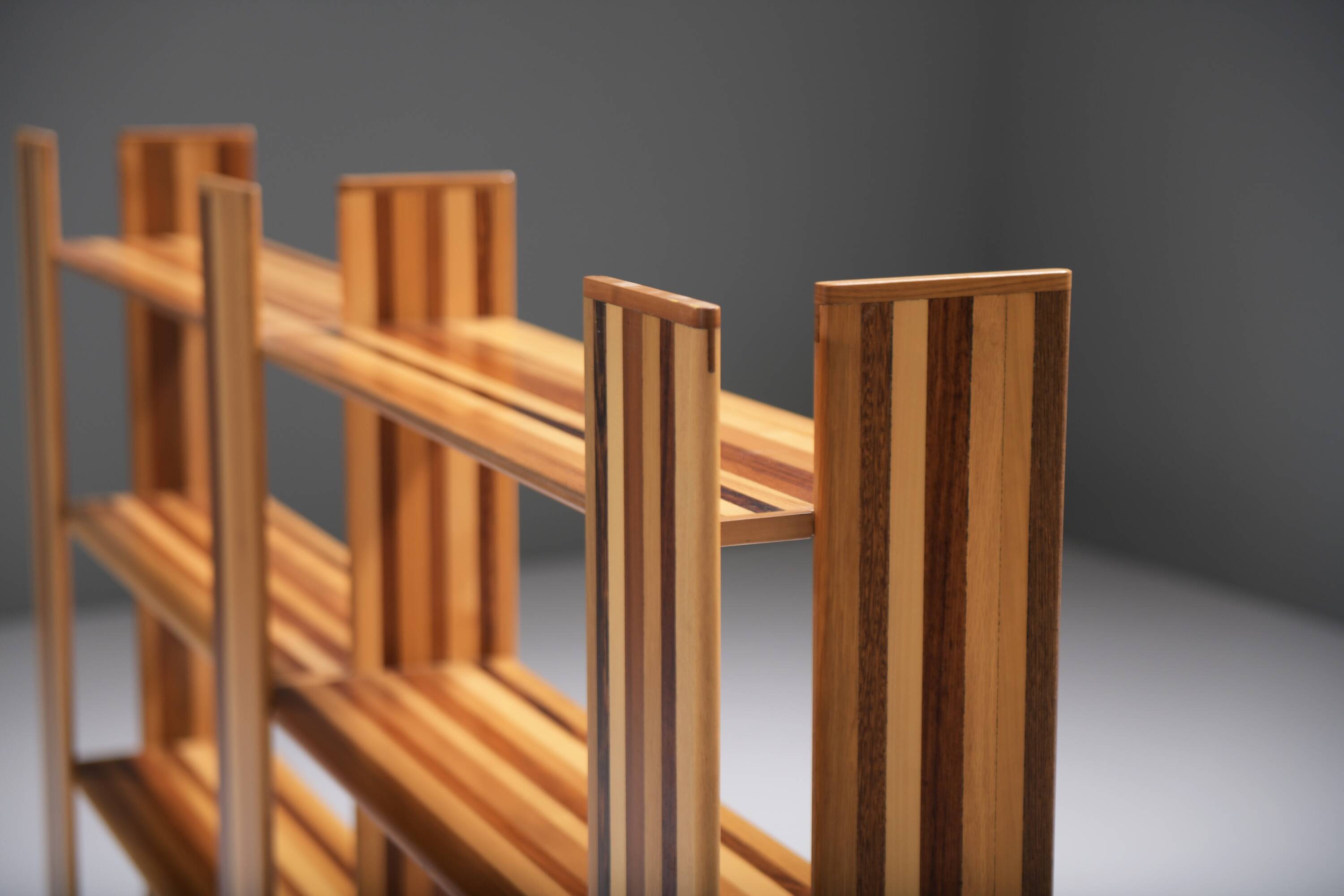 MOP bookcase / room divider by Afra e Tobia Scarpa for Molteni Italy