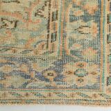6x9 Peach Orange Turkish Vintage Rug, 192x288Cm