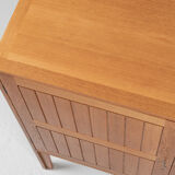 Midcentury Danish cabinet in oak by Kurt Østervig for Vamo 1960s