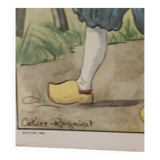 Rectangular educational poster, Brittany