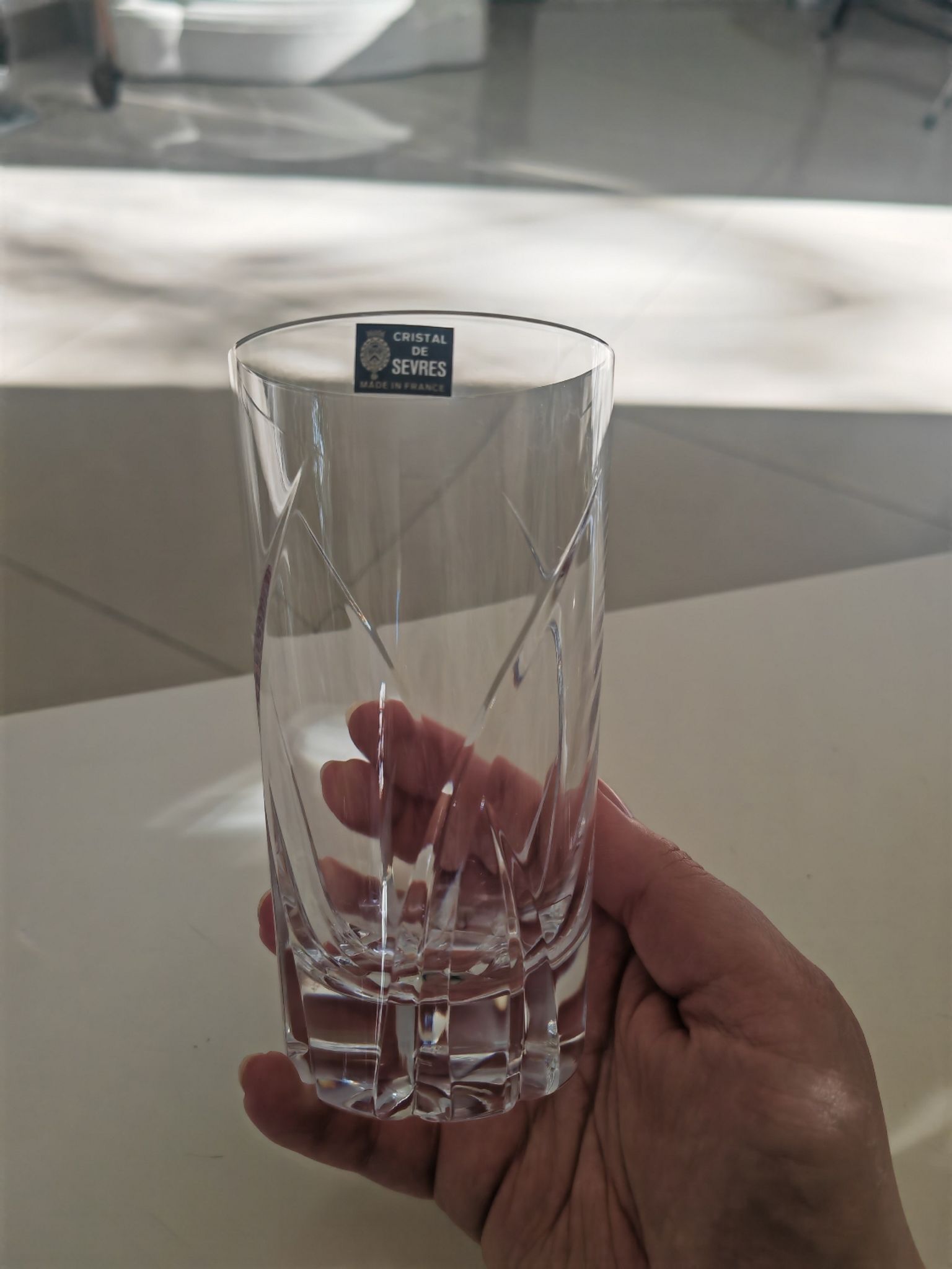 Verres Niagara Crystal from Sèvres