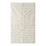 Beni Ourain rug with geometric patterns