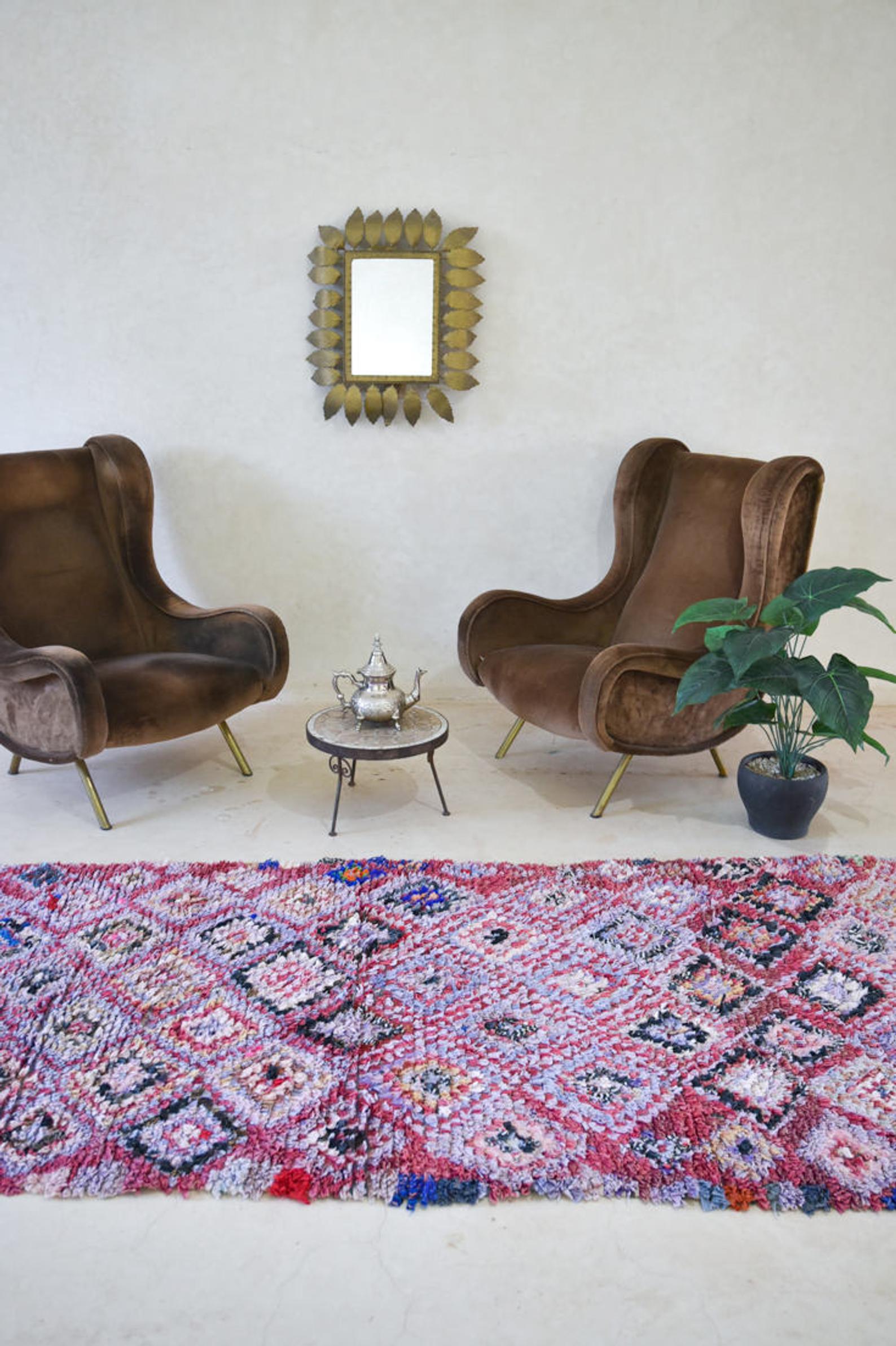 Carpet boucherouite 124x277cm