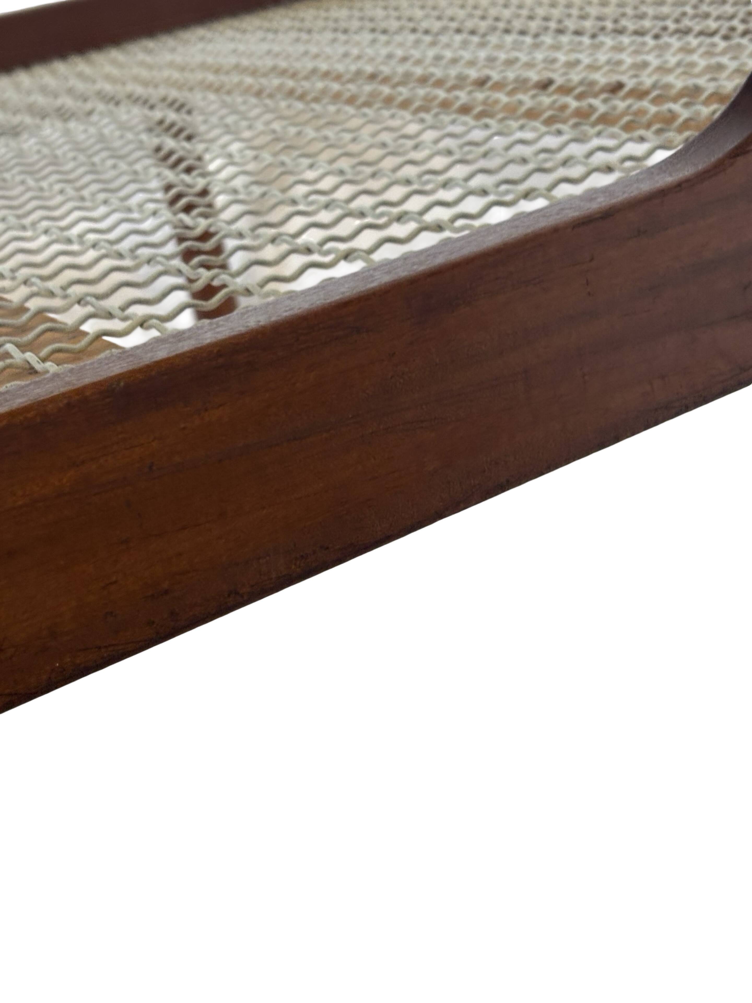 Vintage daybed minimalist design in Teak 1960s