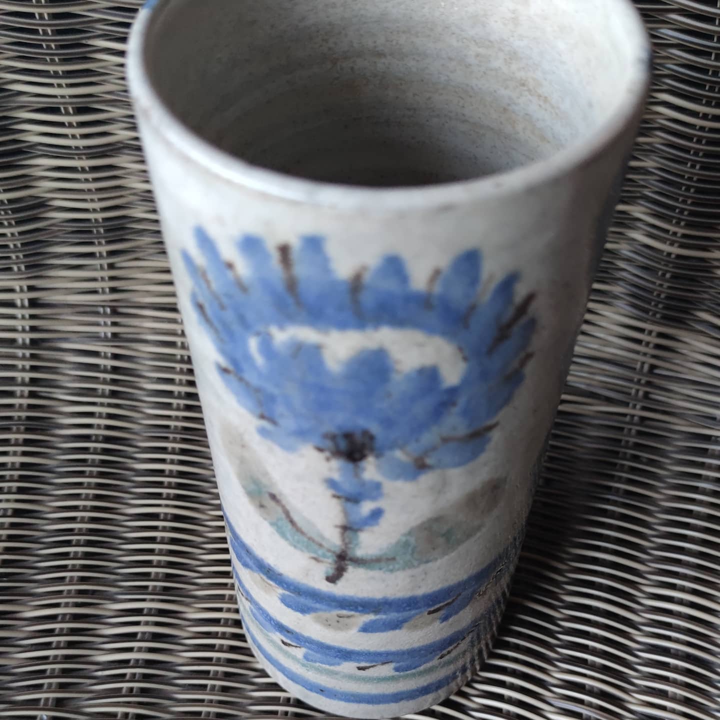 Roll vase by Gustave Reynaud