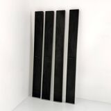 Lot of gronda model mirrors/coat racks by luciano bertoncini for Elco