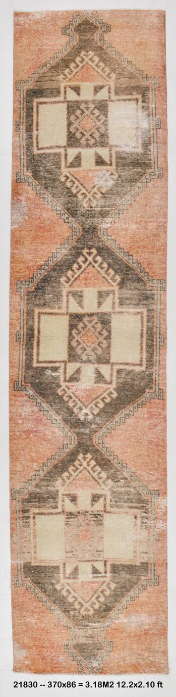 58s Vintage Runner Rug 86x370Cm SK 21830