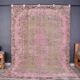 Tapis turc Oushak rose