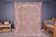 Pink Oushak Turkish Carpet sku 1915