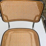 Marcel Breuer's walnut S64 armchair for Thonet