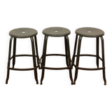 Set of 3 Nicolle stools