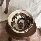 Painted terracotta bowl
