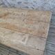 Small antique farmhouse table in solid pine.