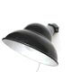 BLACK ENAMELLED TOLE WALL LAMP 1940 LEGRAND Ø 25 CM