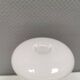 Candlestick in opal glass by Harri Koskinen for Iittala Finland 1996